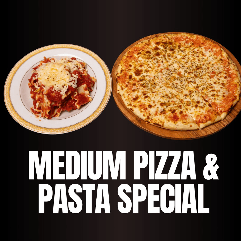 Medium Pizza & Pasta Special