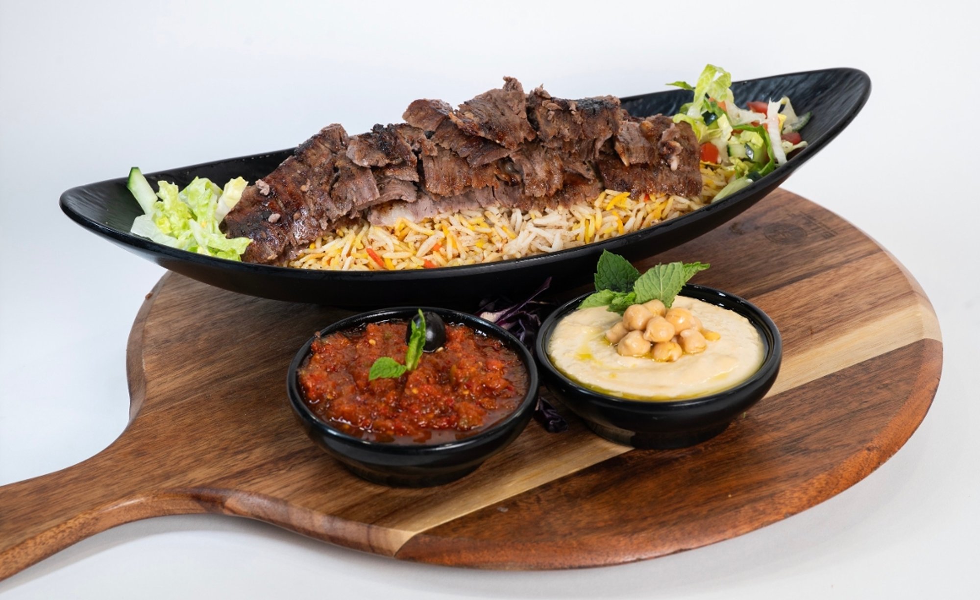 Beef Shawarma Platter