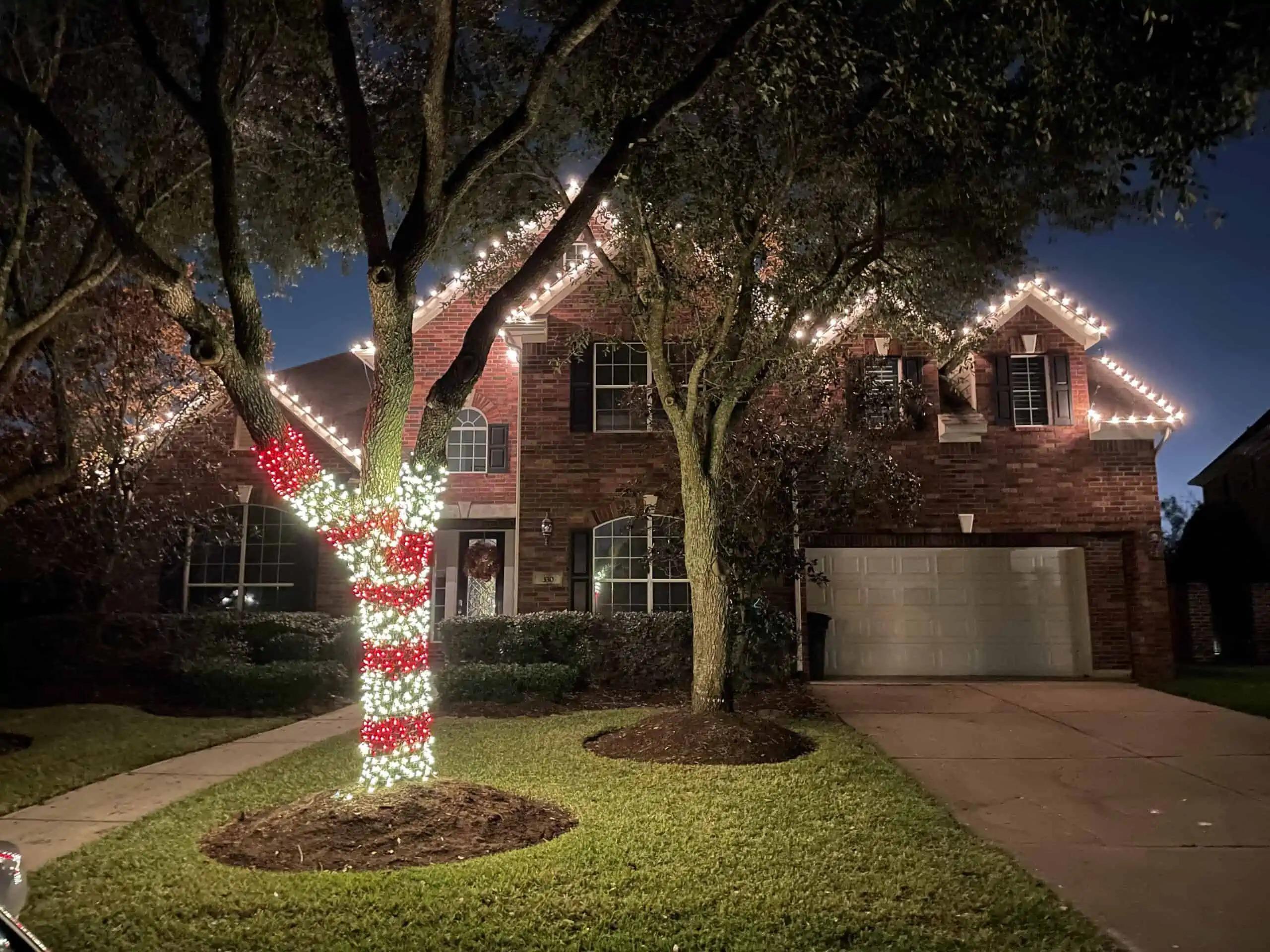 Christmas Light Installation