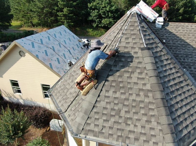 No roof is too steep for us. Give us a call for our next roof replacment! 