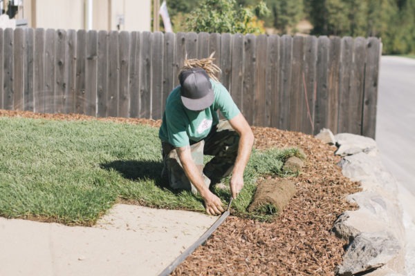 Greenscape Landscaping offers sod or grass installation services