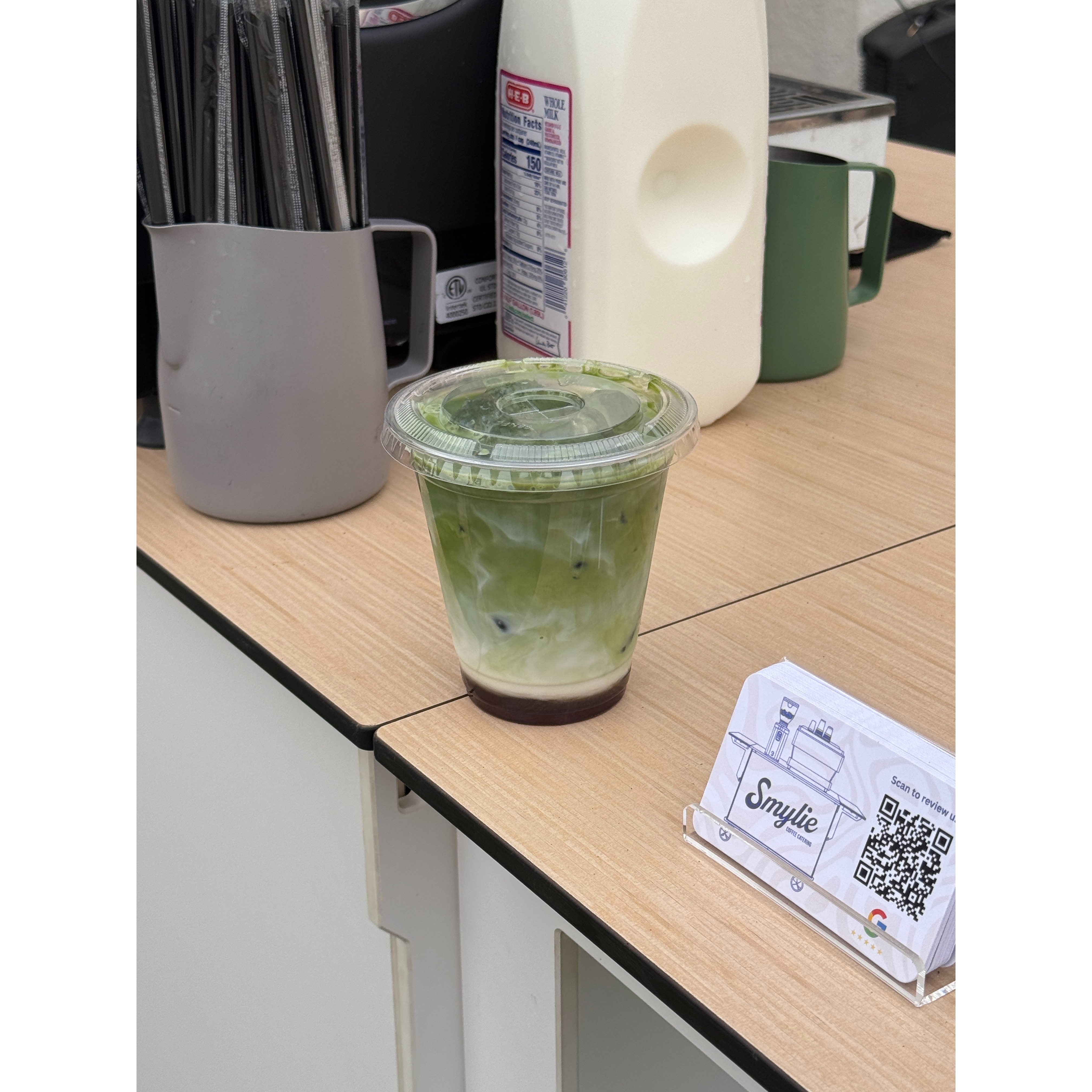 Matcha coffee bar Austin TX Smylie coffee catering 