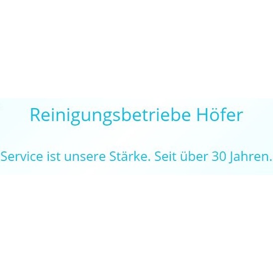 Reinigungsbetriebe Höfer - Fensterreinigung - Dachrinnenreinigung - Teppichreinigung in Berlin