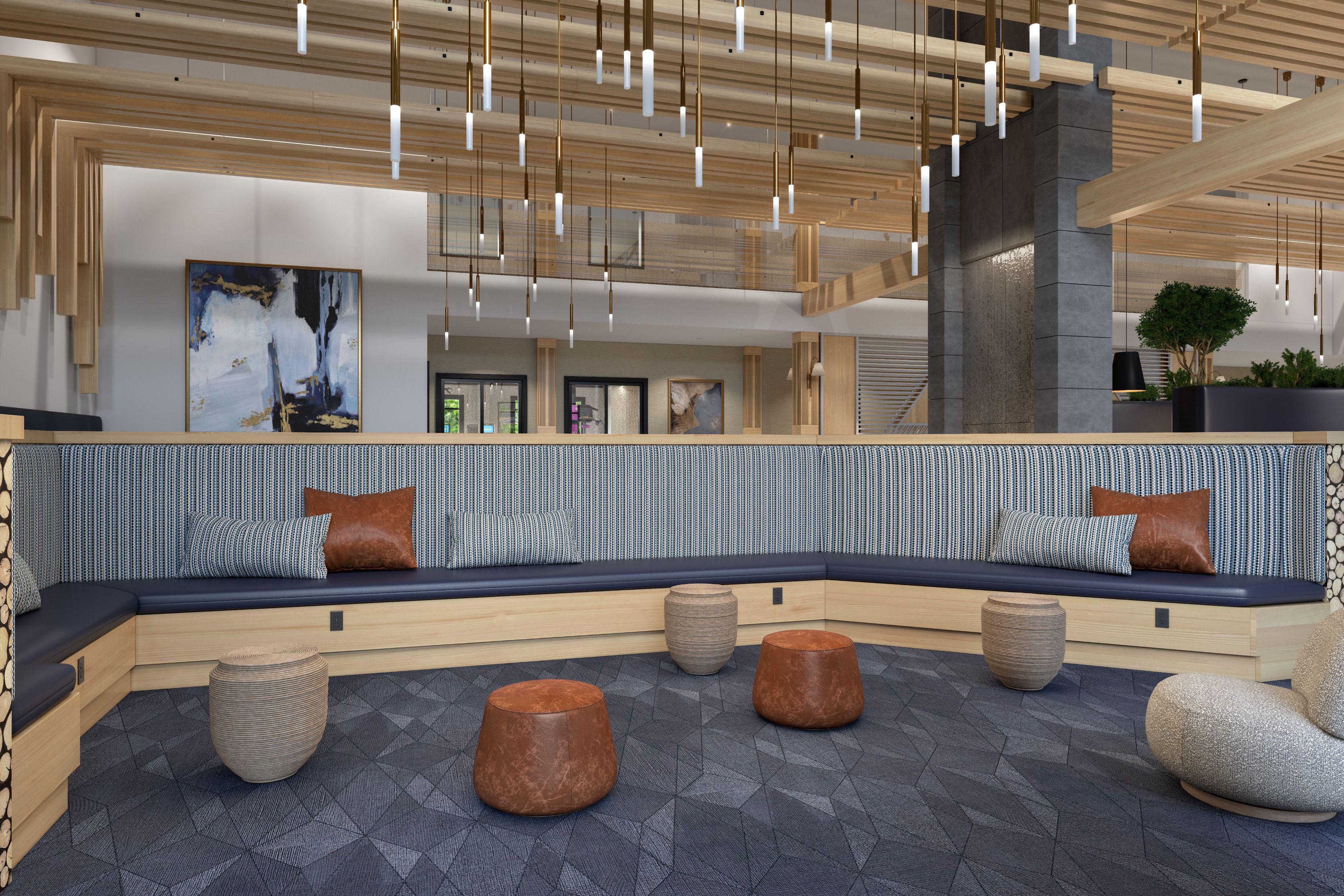 Relax at the Sunken Lounge