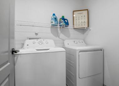 In-Home Full Size Washer And Dryer