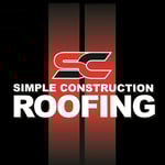 Simple Construction Roofing Logo