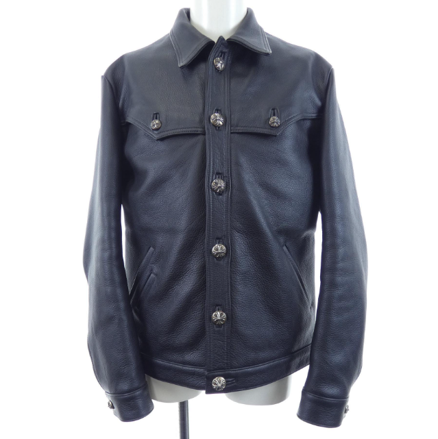 クロムハーツ CHROME HEARTS CLASSIC JEAN 2225-304-5102 レザージャケット