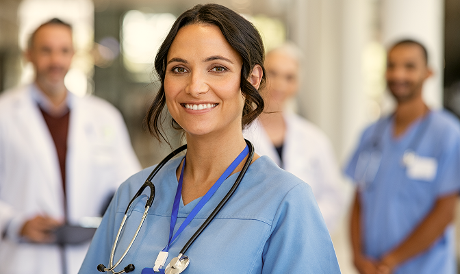 A healthcare professional.