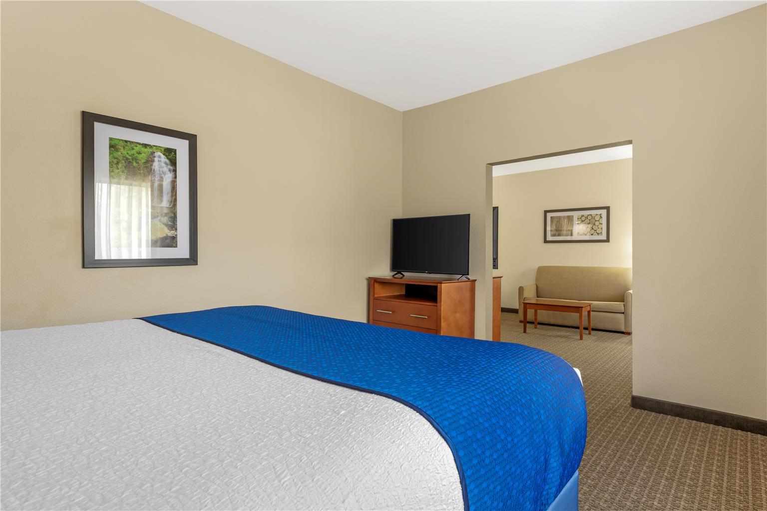 Suite - 1 King Bed w/ 2 Rooms