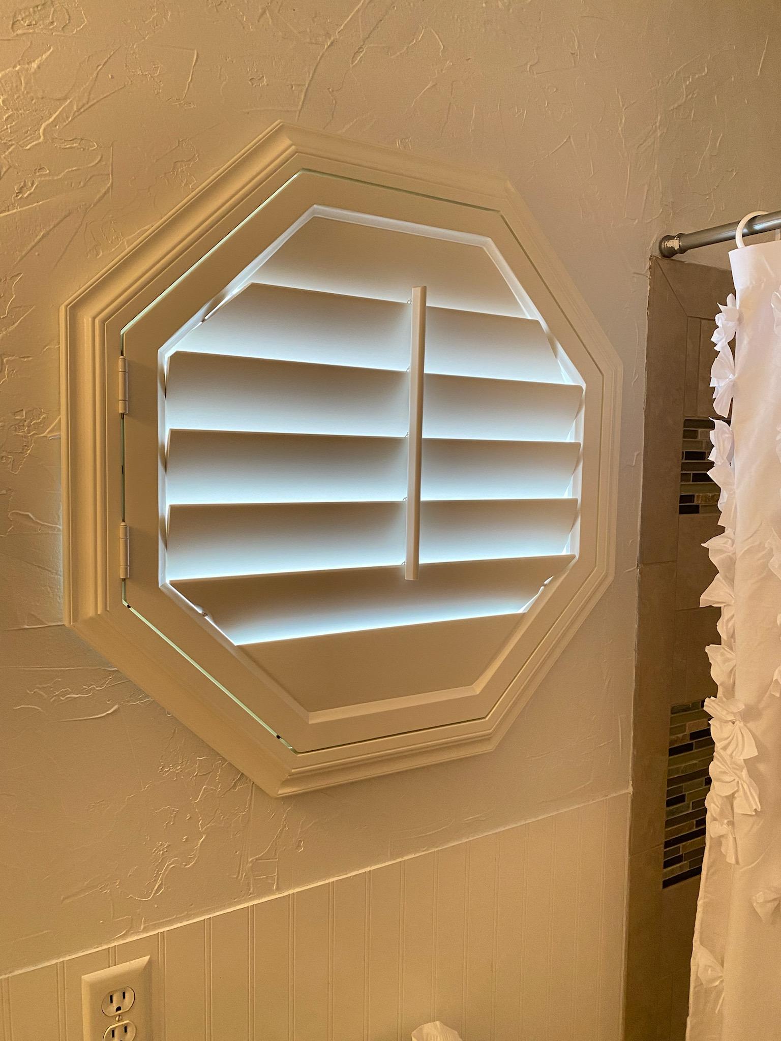 Octagon Shutter in Castle Pines