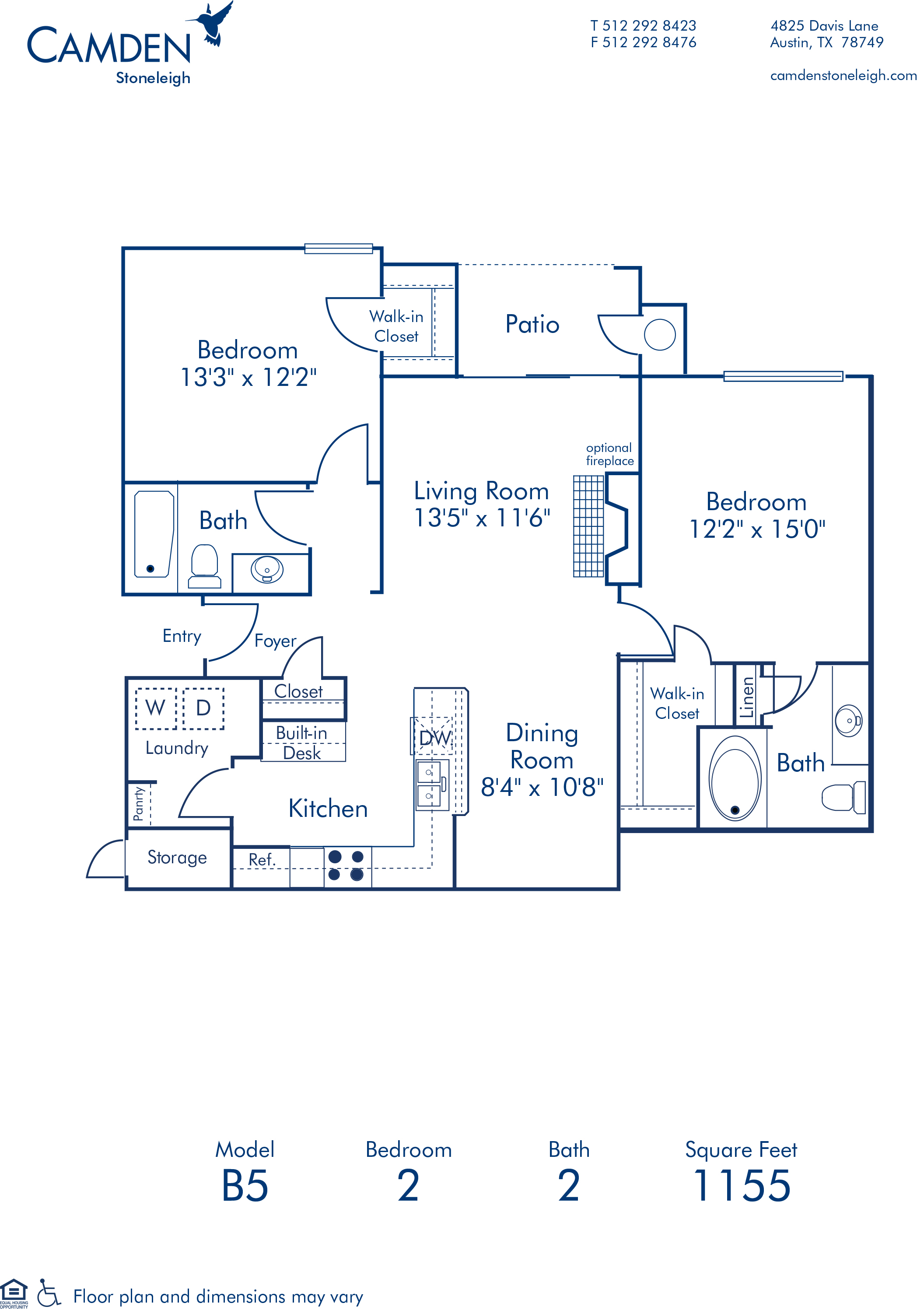 Camden Stoneleigh Apartments Photo