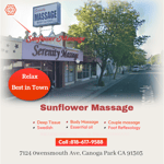 Sunflower Massage Logo