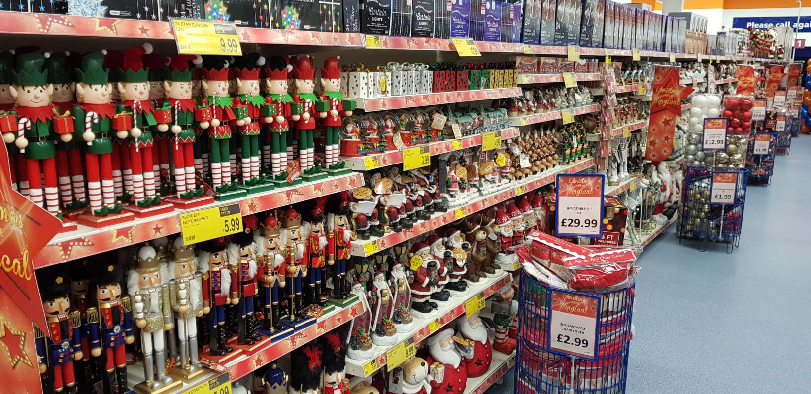 B&M's Shrewsbury store has plenty to offer customers, including a glittering range of gorgeous Christmas decorations.