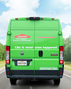 SERVPRO of North Bay Shore truck out on the road