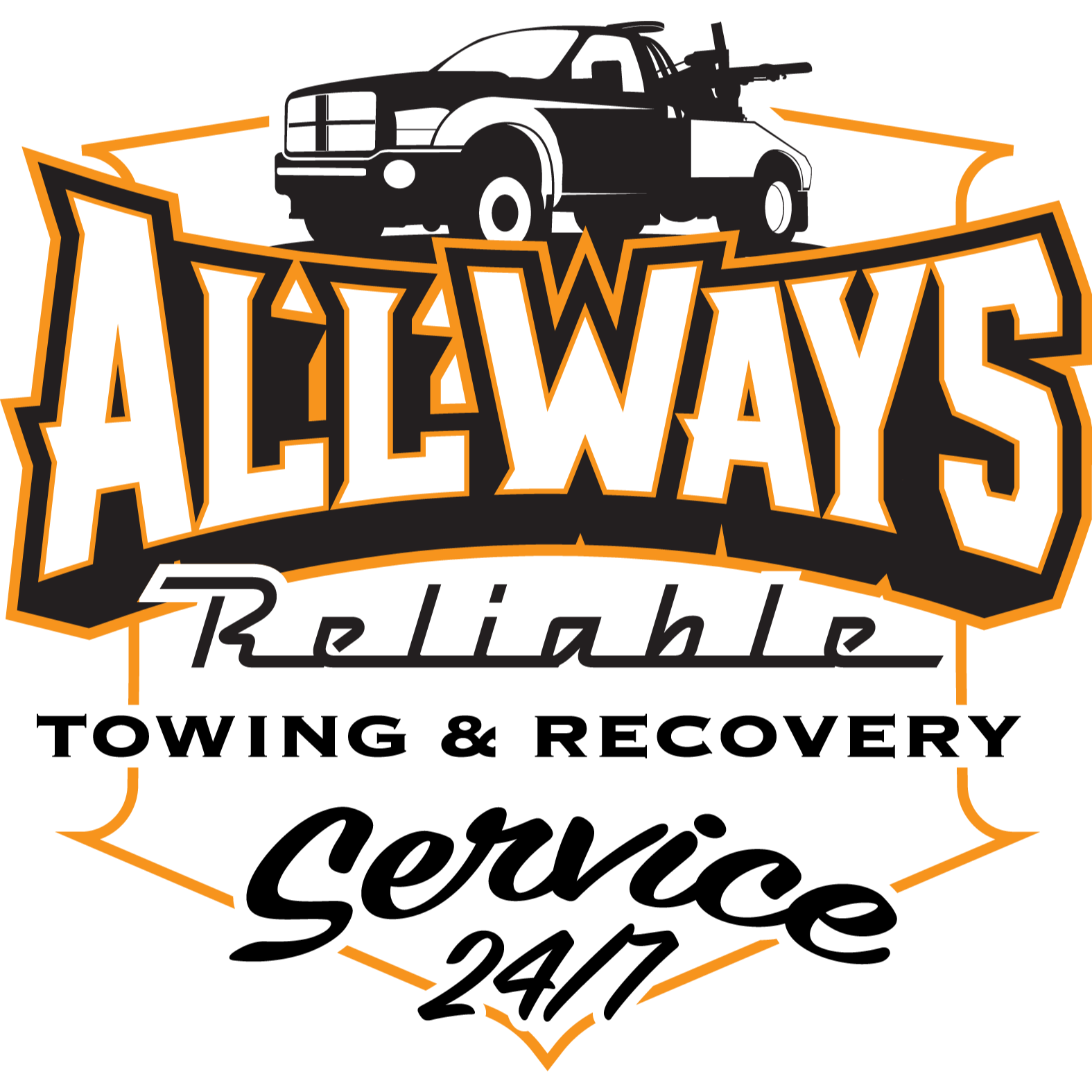 Allways Reliable Towing &amp; Recovery Logo