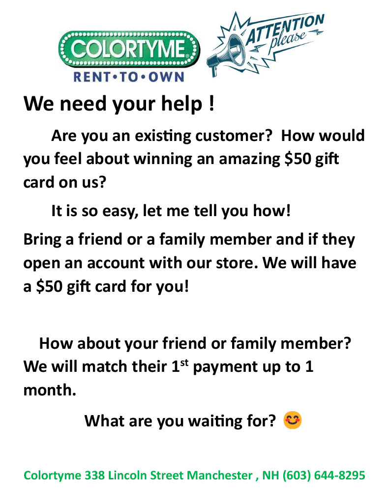 WIN WIN for everyone when they experience Colortyme.