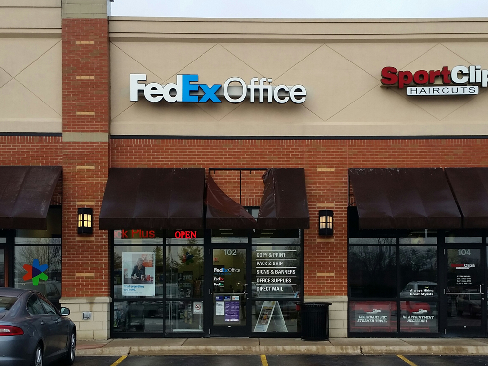 Exterior photo of FedEx Office location at 12640 S Rte 59\t Print quickly and easily in the self-service area at the FedEx Office location 12640 S Rte 59 from email, USB, or the cloud\t FedEx Office Print & Go near 12640 S Rte 59\t Shipping boxes and packing services available at FedEx Office 12640 S Rte 59\t Get banners, signs, posters and prints at FedEx Office 12640 S Rte 59\t Full service printing and packing at FedEx Office 12640 S Rte 59\t Drop off FedEx packages near 12640 S Rte 59\t FedEx shipping near 12640 S Rte 59