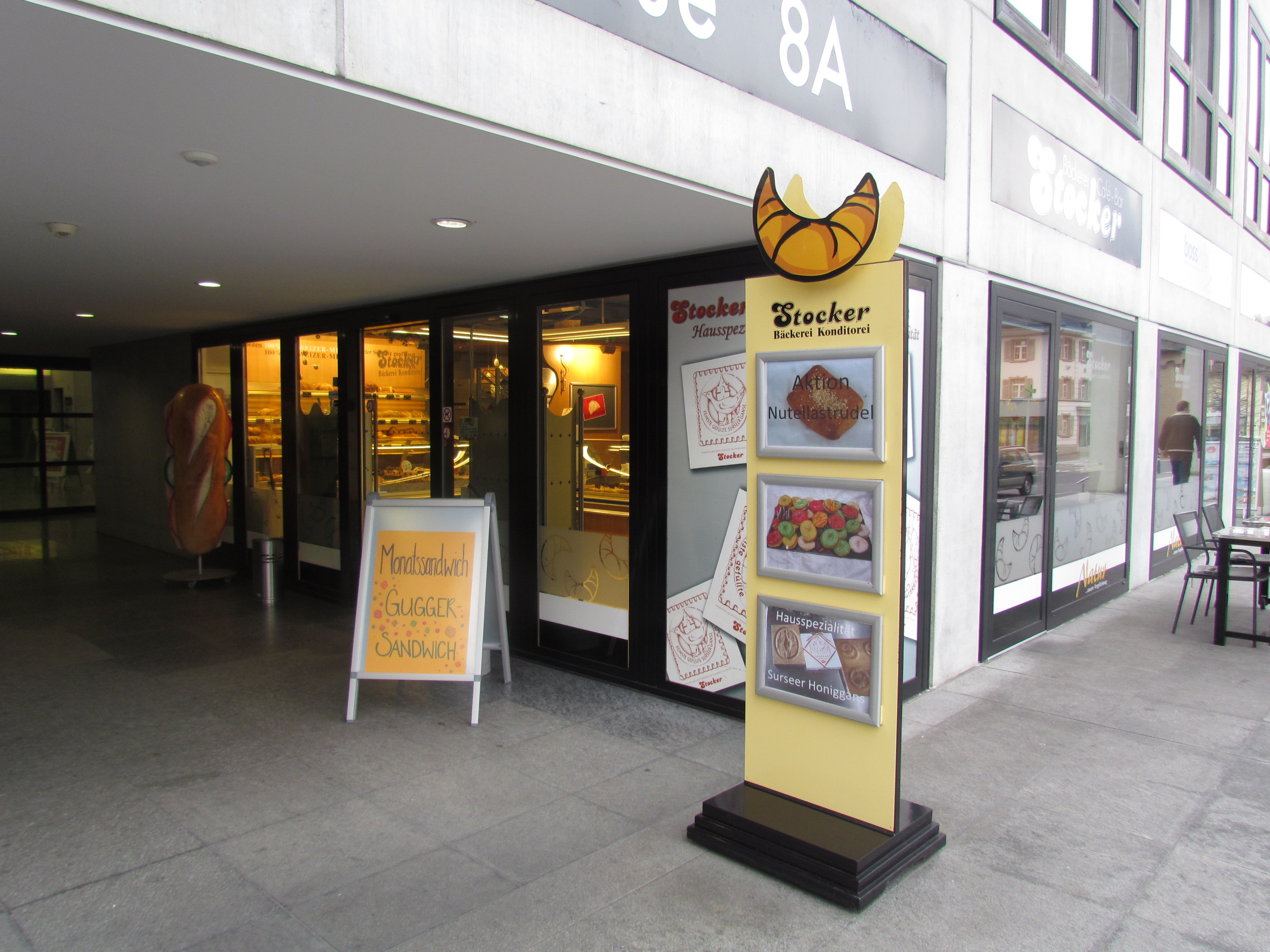 Bäckerei Konditorei Stocker, Bahnhofstrasse 15 in Sursee