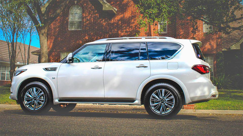 Finance the INFINITI QX80 now with .9% APR at Bert Ogden INFINITI! Shop online and enjoy FREE at home delivery and curbside service!  BertOgden  DaleGas  ShopOnline  INFINIITI