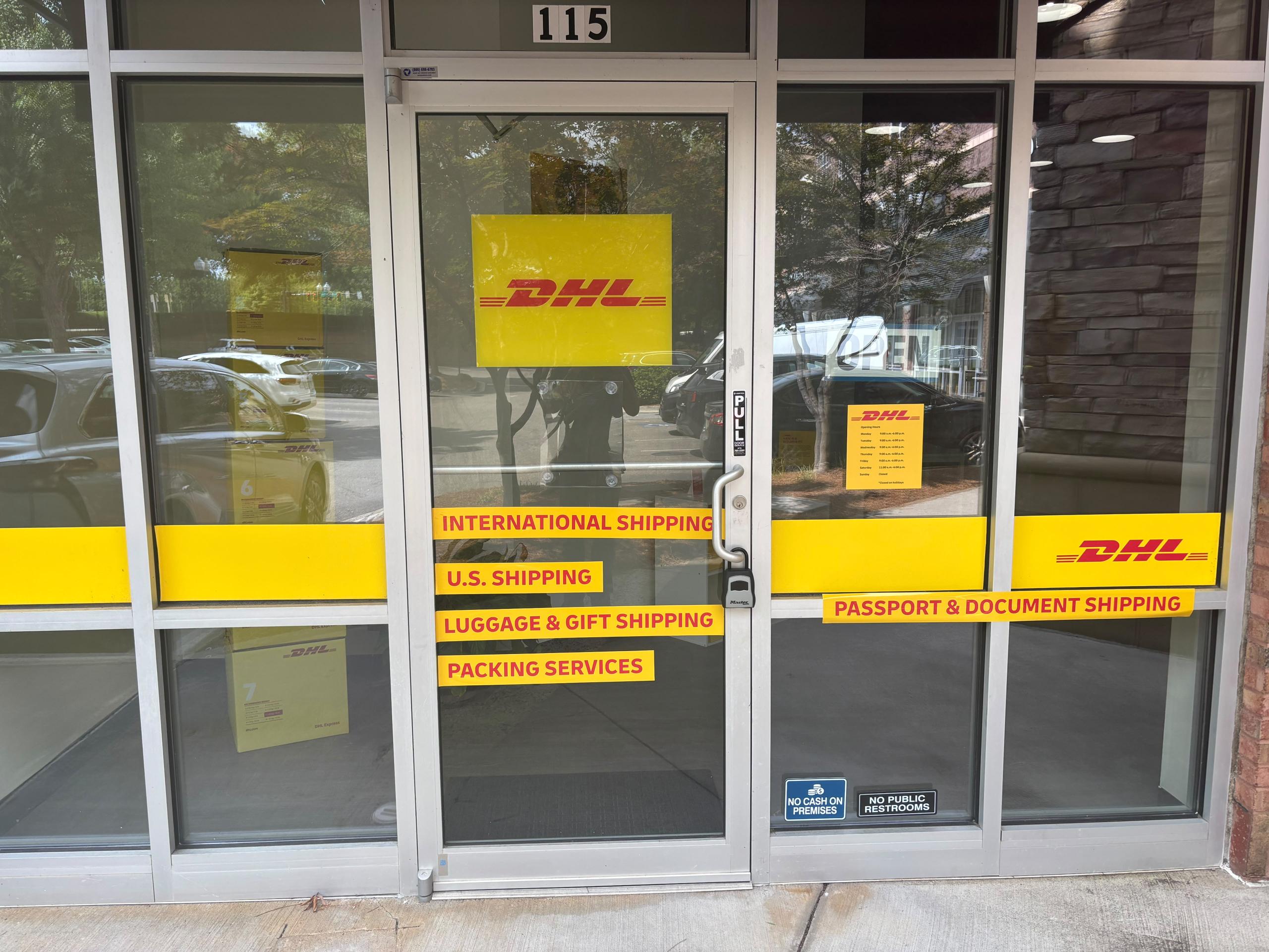 DHL Express Service Point - international and local shipping and delivery services