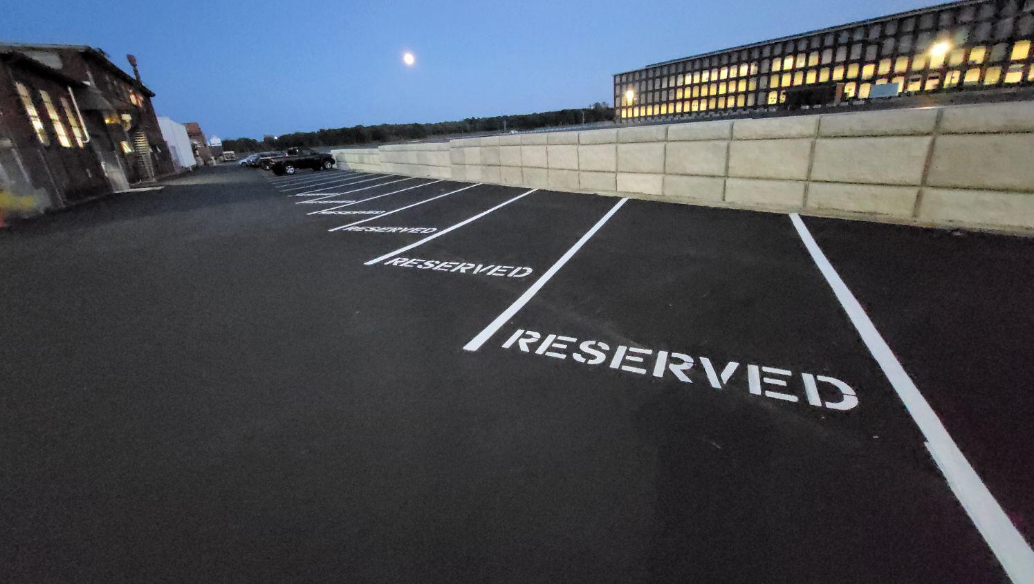 Image of Parking Lot Marking by G-FORCE Providence RI