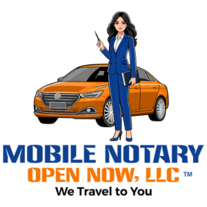 Mobile Notary Open Now