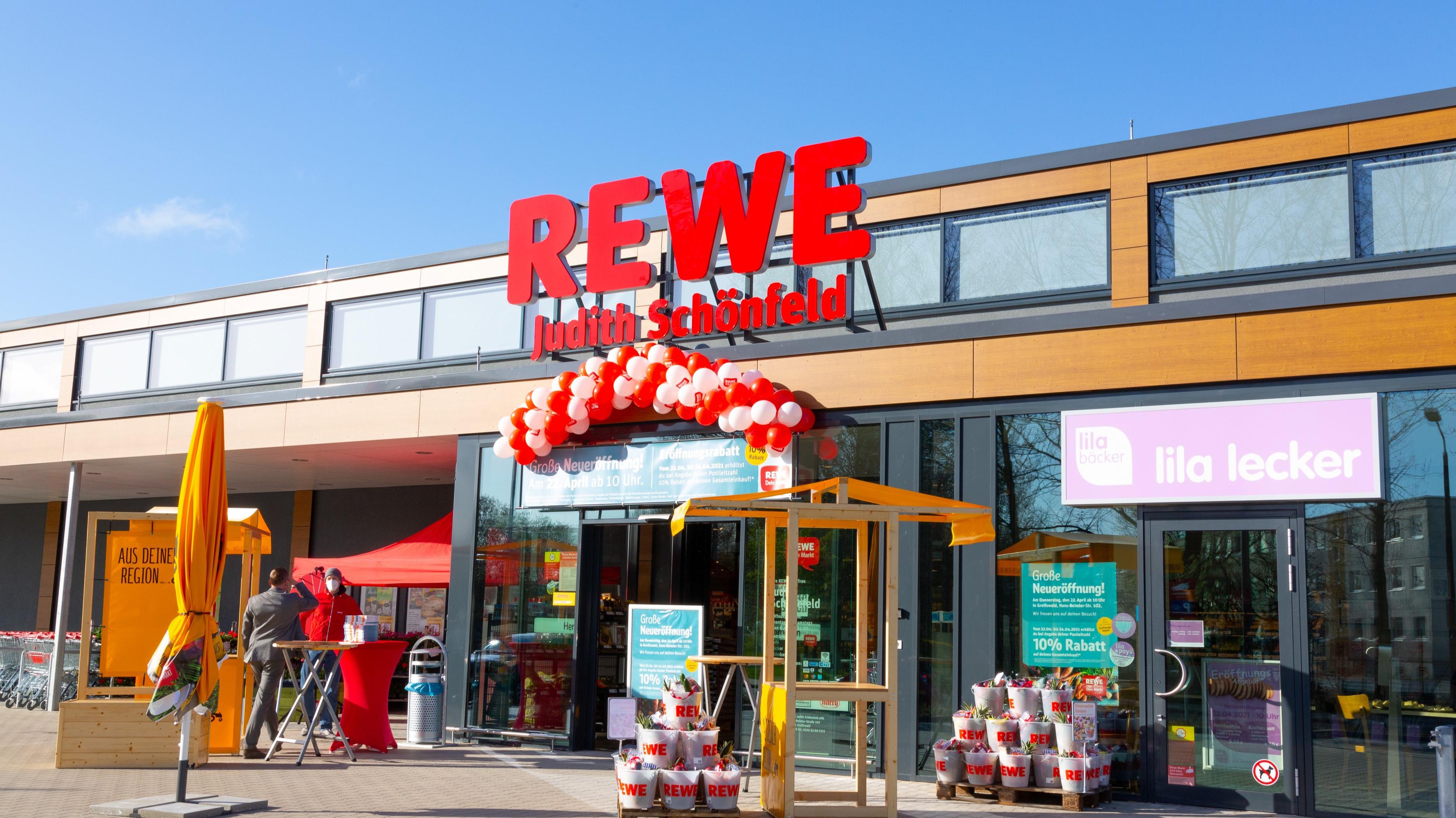 Bild 1 REWE in Greifswald