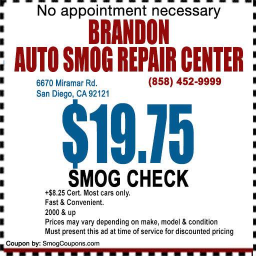 Brandon Auto Smog Repair Center Logo