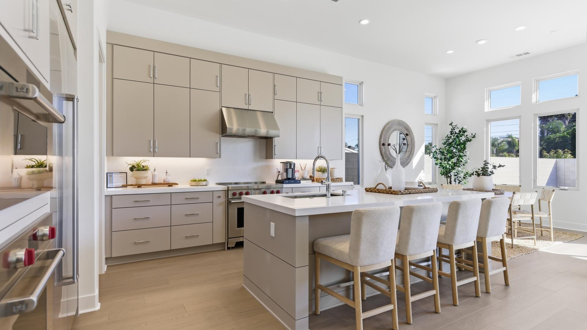 Gourmet-style kitchens