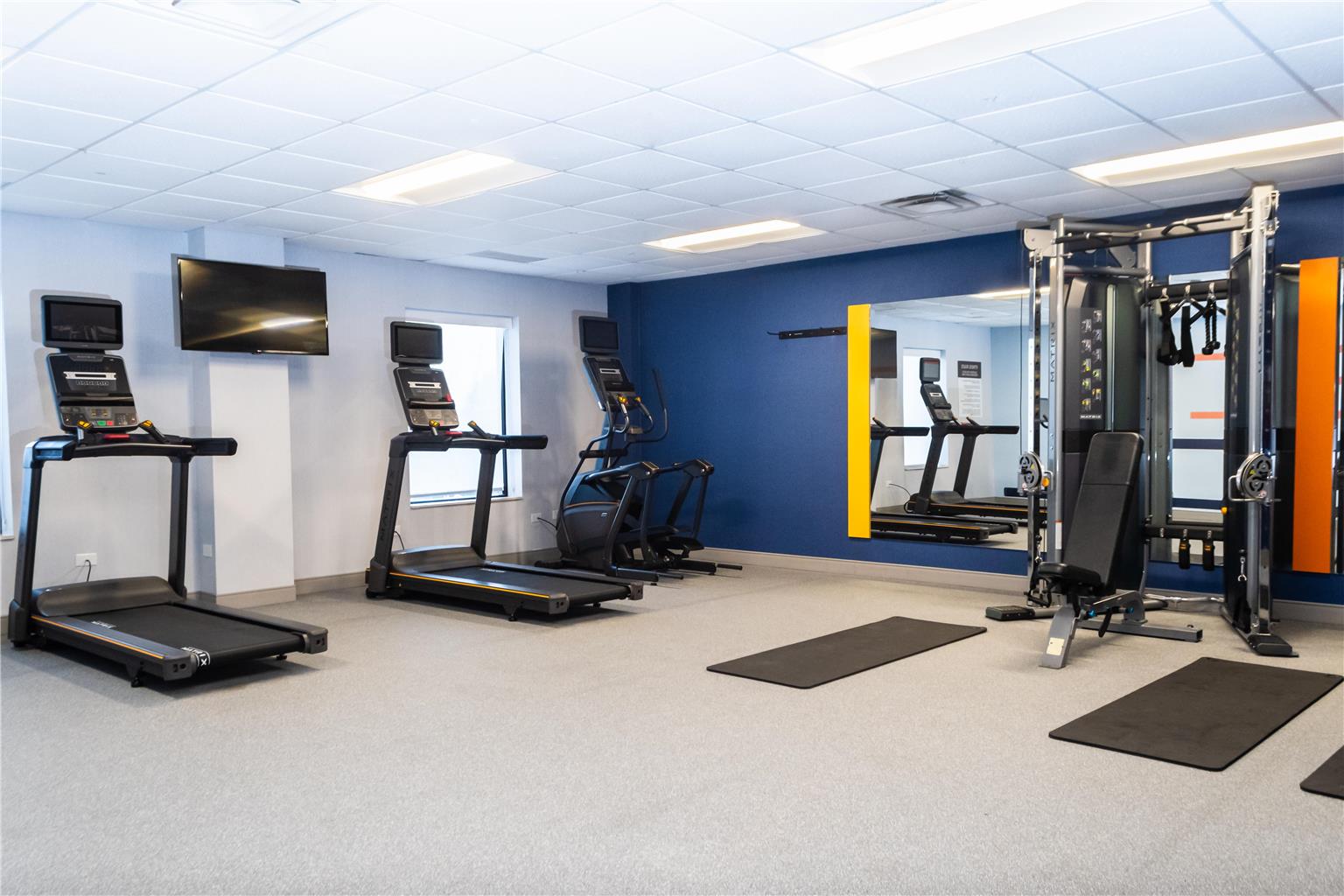 Health club fitness center gym
