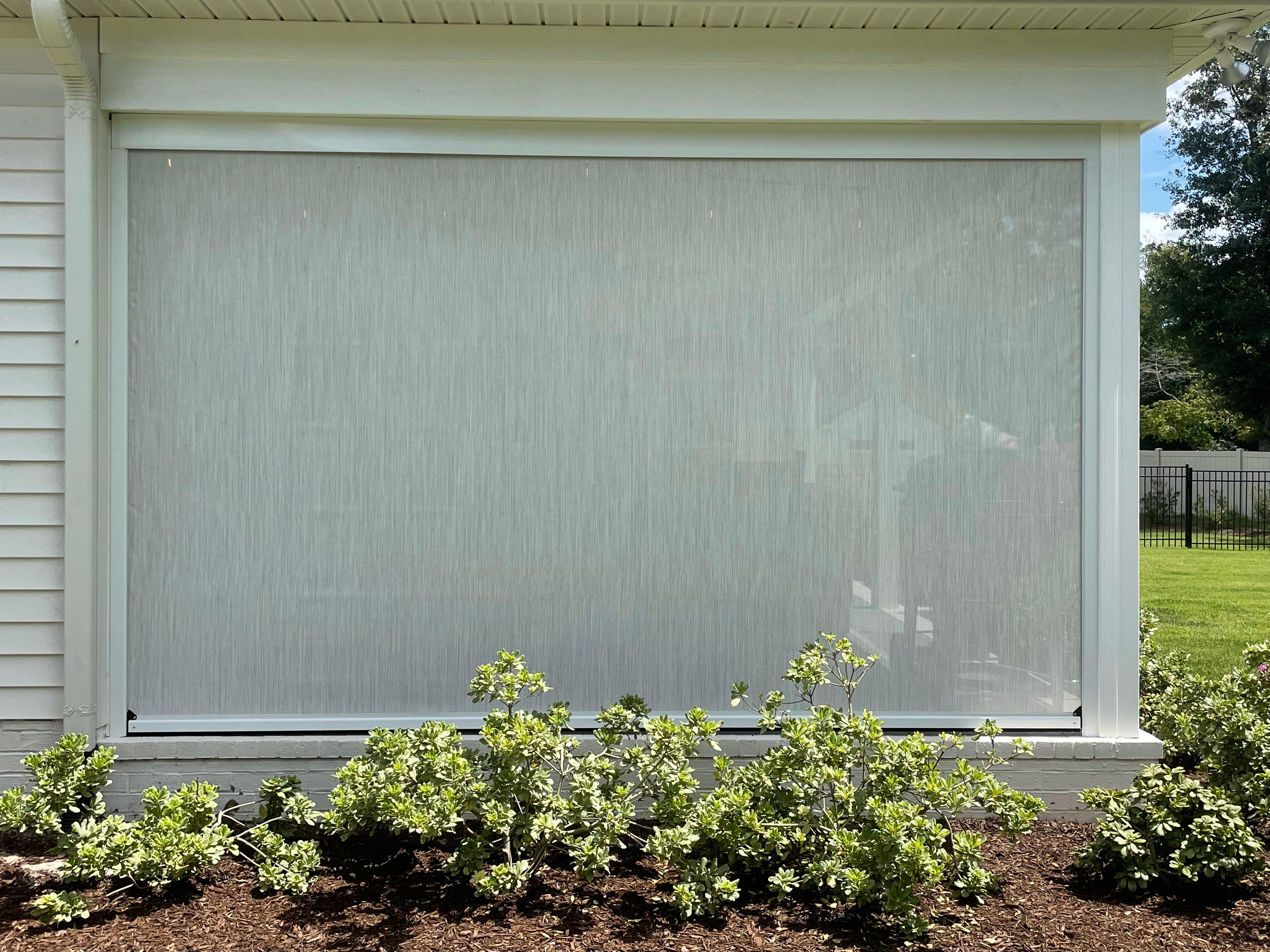 Exterior Tension Track Shades