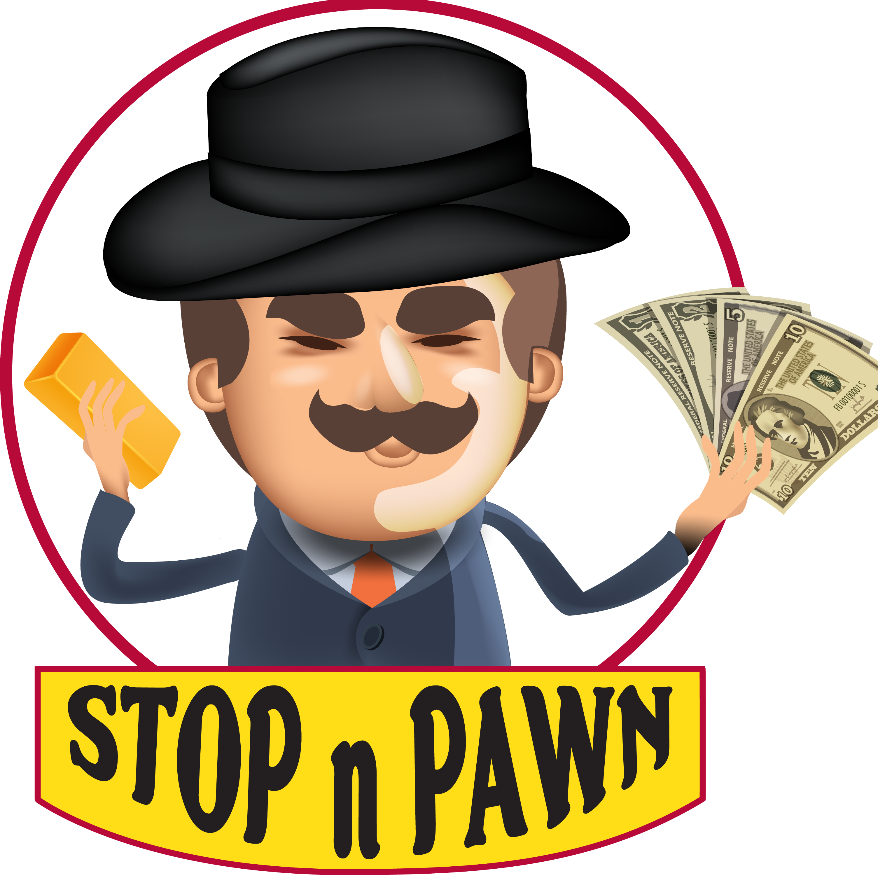 Stop N Pawn Logo