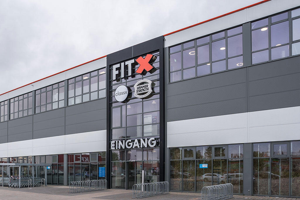 FitX Fitnessstudio, Bei der Lohmühle 84 in Lübeck