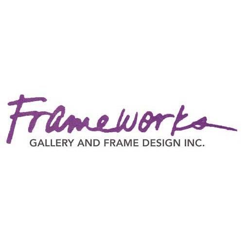 Frameworks Gallery and Frame Design Logo