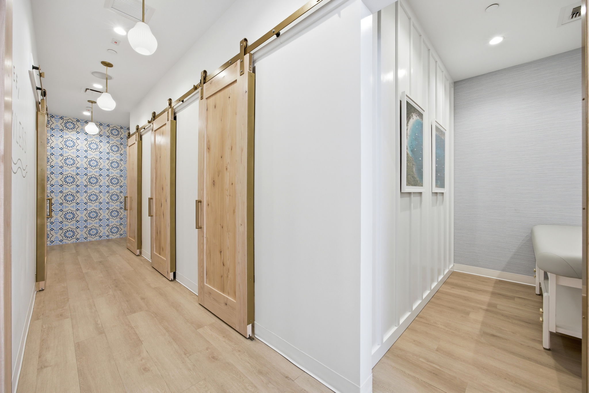 SUGARED + BRONZED Lower East Side Hallway