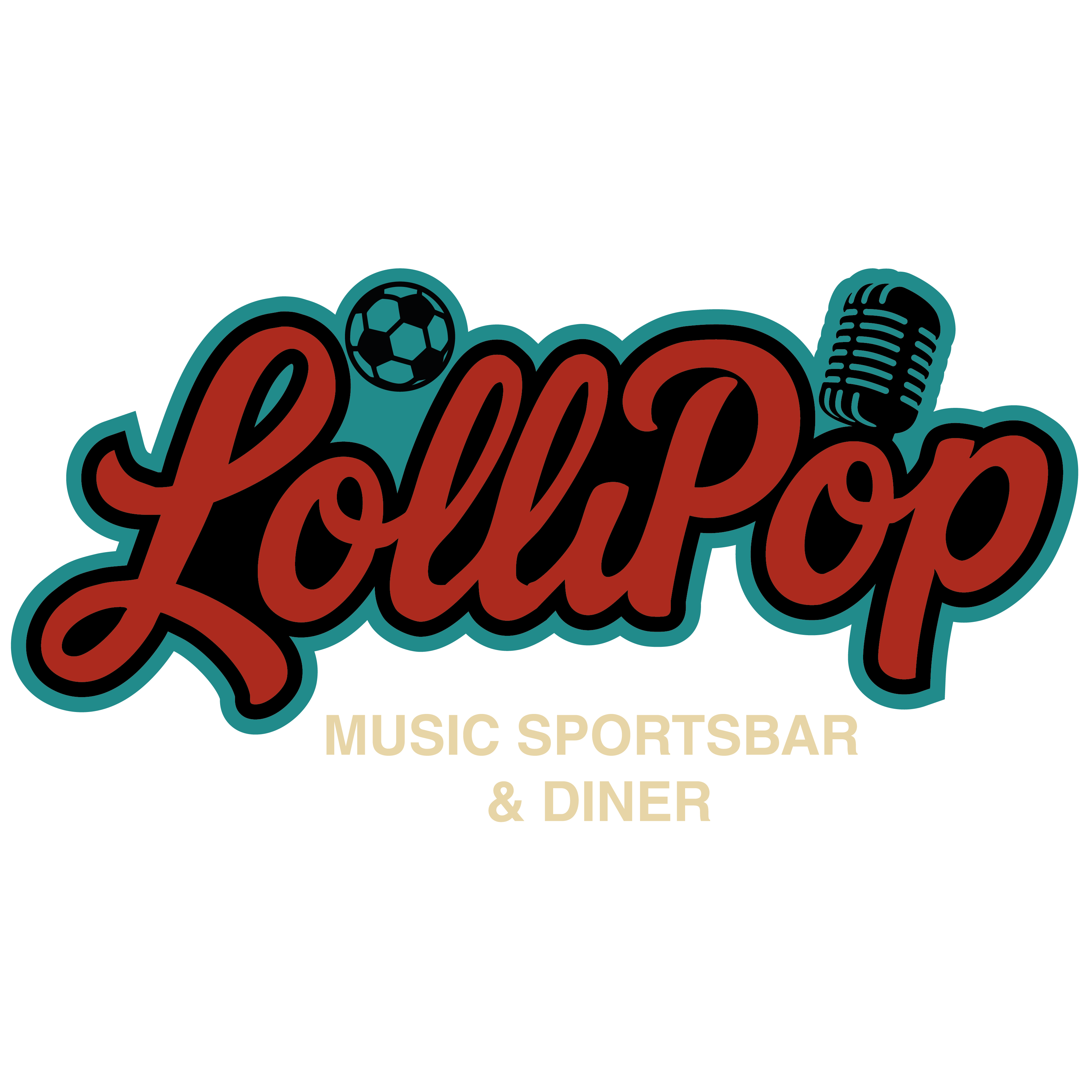 Lollipop musik sportbar & diner Logo