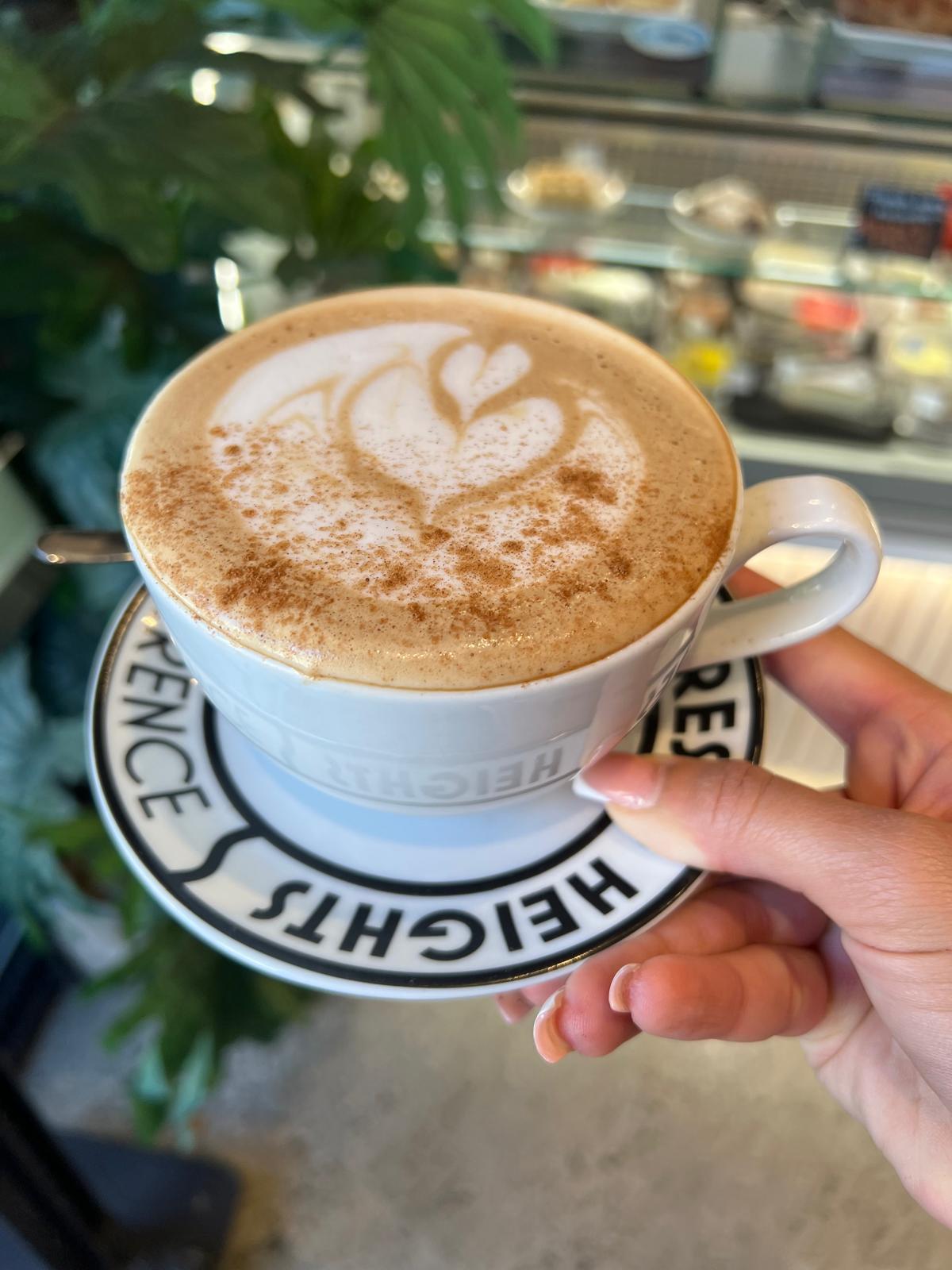 Cafe Latte with Cinnamon