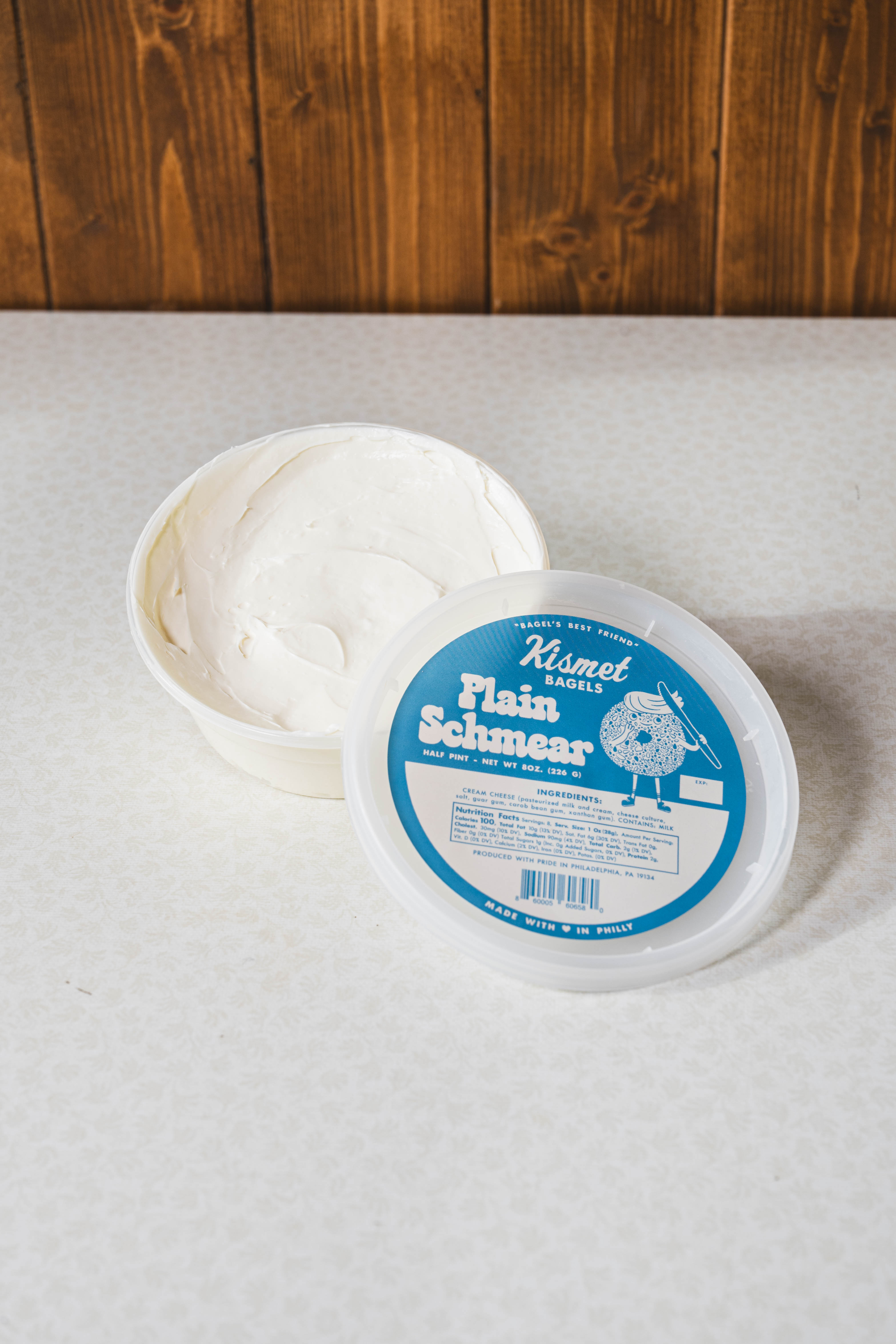 8 oz. plain cream cheese