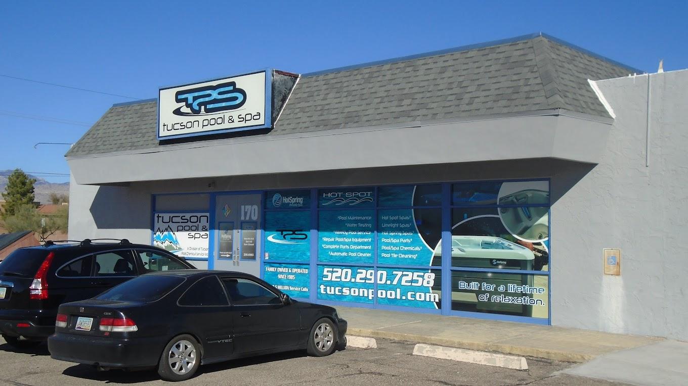 Store front of Tucson Pool and Spa Tucson Pool & Spa Tucson (520)296-0993