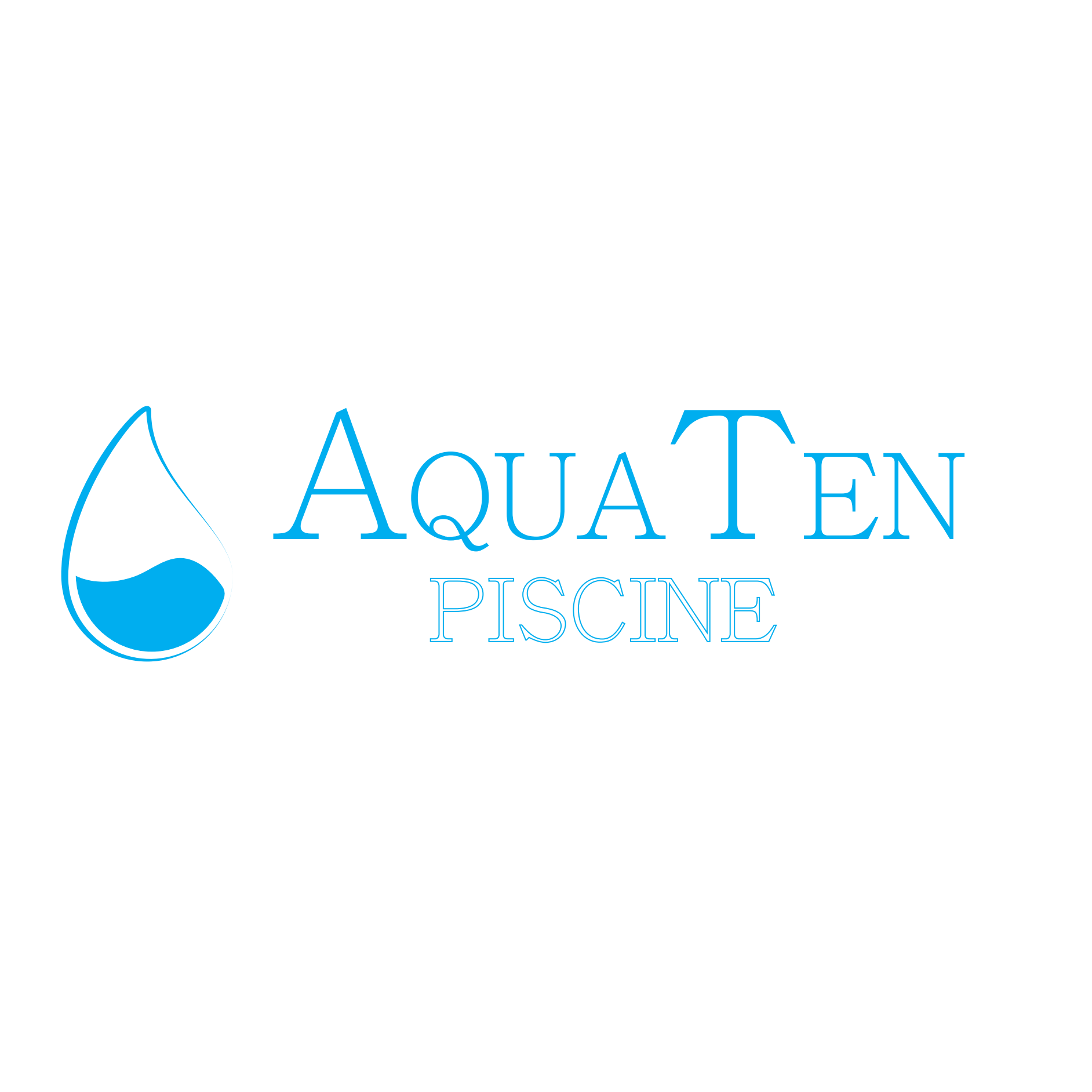 AquaTen - manutenzione piscine e giardini in Ticino Logo