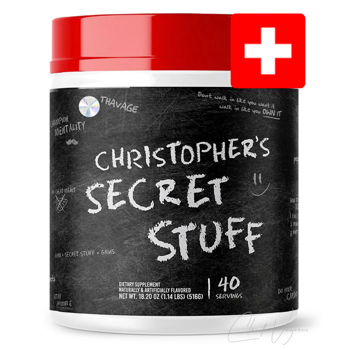 RAW Nutrition CBUM Christopher’s Secret Stuff!