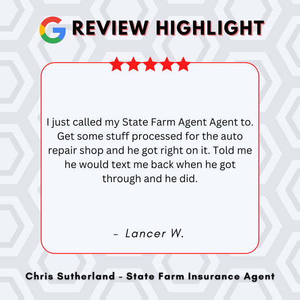 Images Chris Sutherland - State Farm Insurance Agent