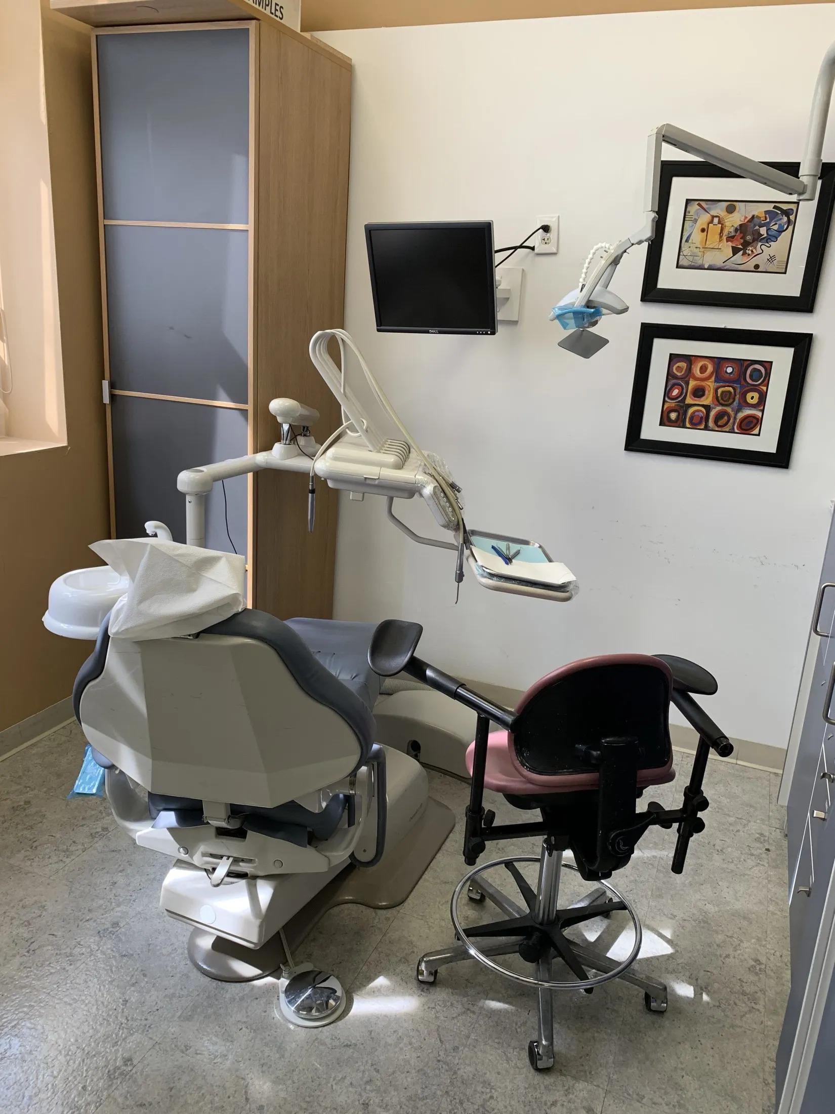Whiteman Dental Associates exam room