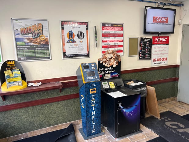 Images CoinFlip Bitcoin ATM - CFSC Checks Cashed Journal Square (Jersey City)