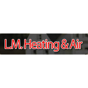 L.M. Heating & Air Conditioning co. Logo