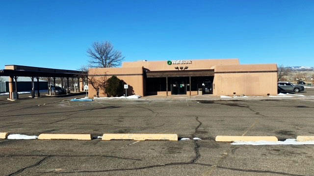 Photo of the WaFd Bank Branch location in Espanola, New Mexico. Located at 1124 Riverside Drive North, Espanola, NM 87532