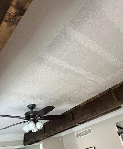 Ceiling after repair by Drywall Doctor DFW