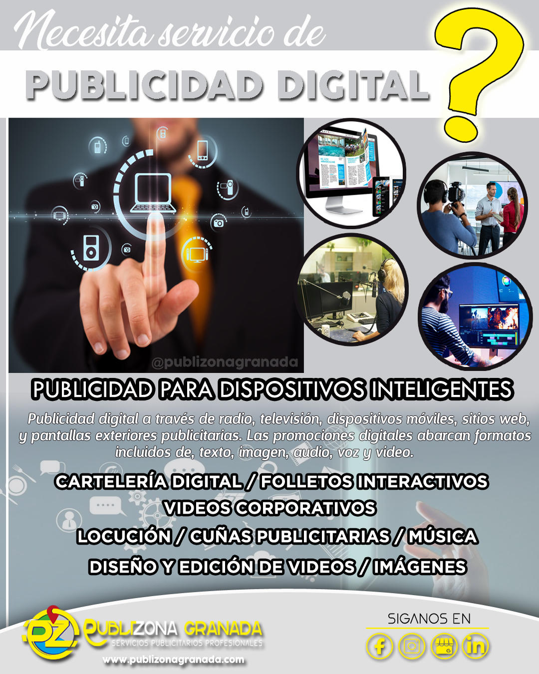 Images Publizona Granada servicios publicitarios profesionales