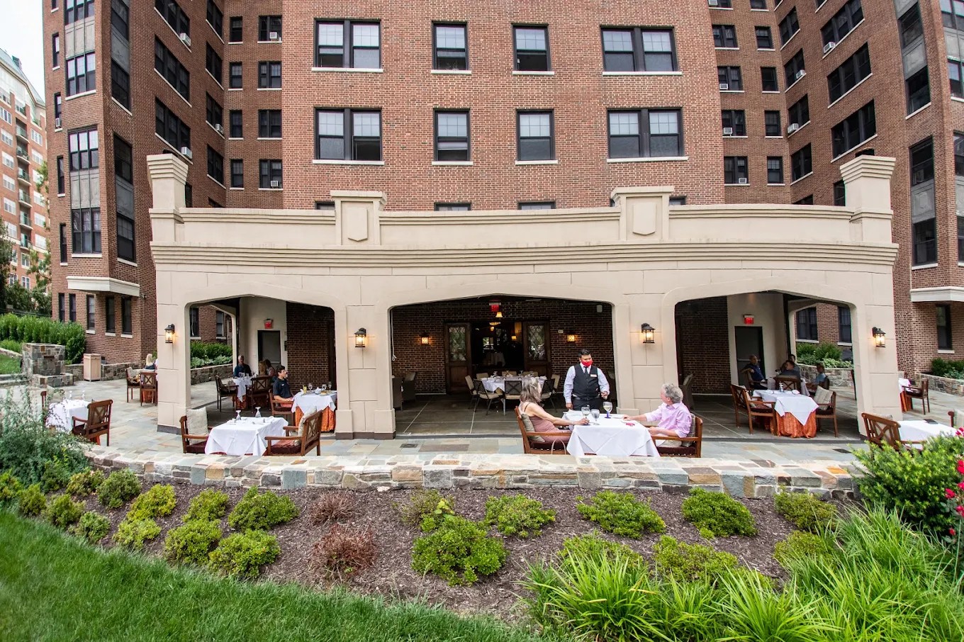 Spring Season Patio at Ambassador Dining Room 
