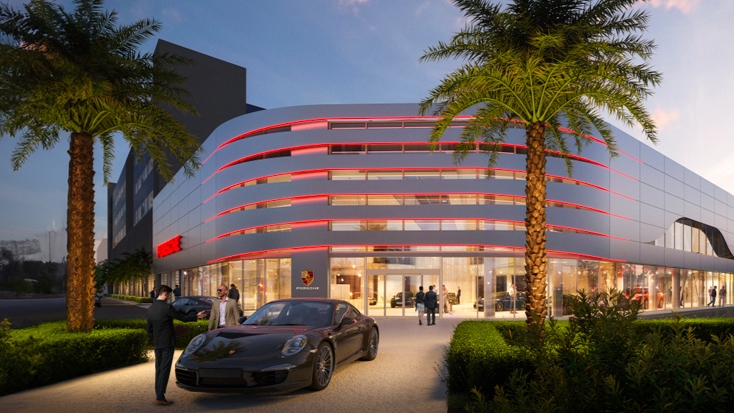 Porsche North Miami Storefront